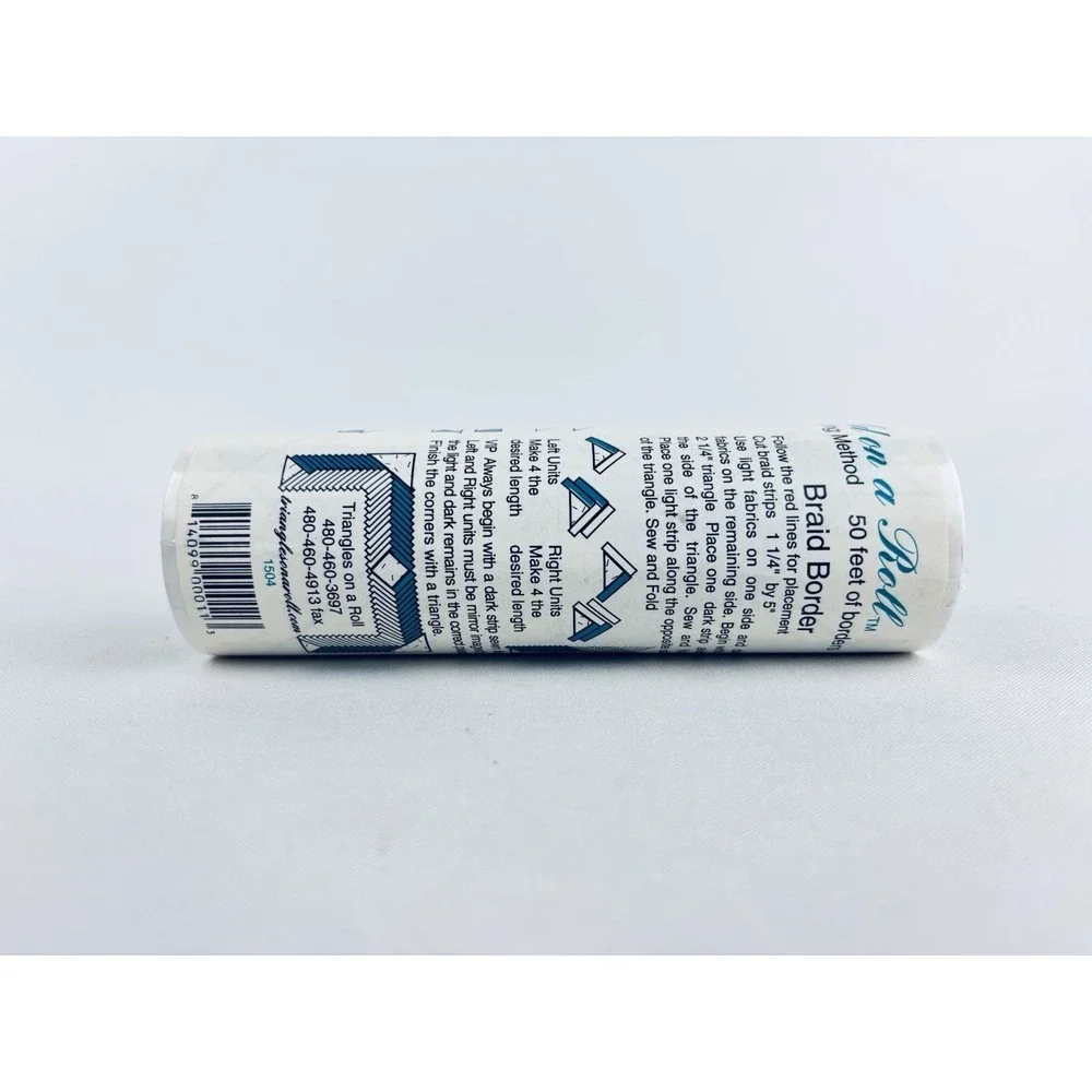 Sew And Fold On A Roll - Flying Geese Border - 50 Feet - Sealed Quilting Sewing - Picture 8 of 10